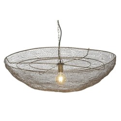 Ceiling Light Home ESPRIT Copper Metal Iron 50 W 90 x 90 x 20 cm