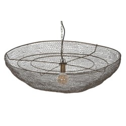 Ceiling Light Home ESPRIT Copper Metal Iron 50 W 90 x 90 x 20 cm