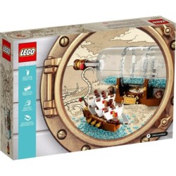 Playset Lego Ideas: Ship in a Bottle 92177 962 Pieces 31 x 10 x 10 cm