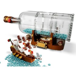 Playset Lego Ideas: Ship in a Bottle 92177 962 Pieces 31 x 10 x 10 cm