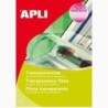 Printer Labels Apli White Transparent 20 Sheets 210 x 297 mm