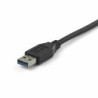 USB A to USB C Cable Startech USB31AC1M            Black