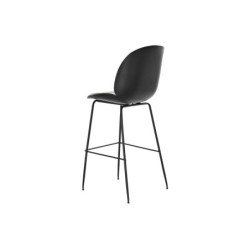 Stool DKD Home Decor 50 x 53 x 114 cm Black Metal Dark grey polypropylene