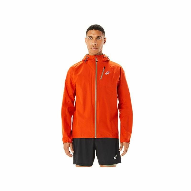 Men's Sports Jacket Asics Fujitrail Orange