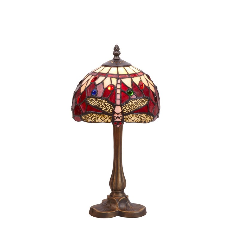 Desk lamp Viro Belle Rouge Maroon Zinc 60 W 20 x 37 x 20 cm