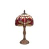 Desk lamp Viro Belle Rouge Maroon Zinc 60 W 20 x 37 x 20 cm