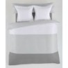 Duvet cover set Alexandra House Living White Grey Single 3 Pieces