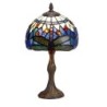 Desk lamp Viro Belle Epoque Blue Zinc 60 W 20 x 37 x 20 cm