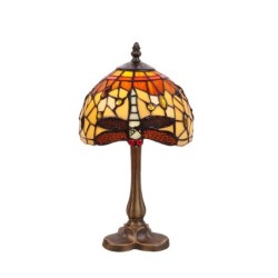 Desk lamp Viro Belle Amber Amber Zinc 60 W 20 x 37 x 20 cm