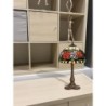 Desk lamp Viro Rosy Red Green Orange Zinc 60 W 20 x 37 x 20 cm