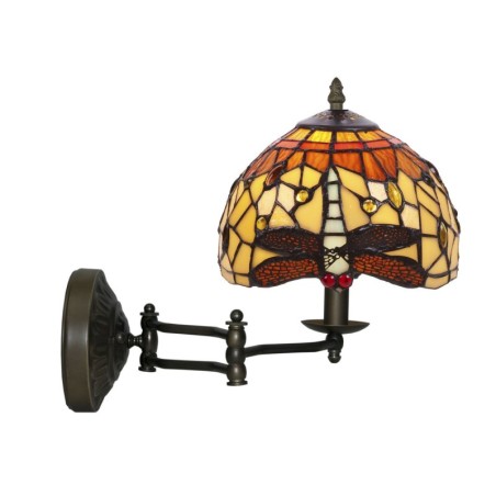 Wall Light Viro Belle Amber Amber Iron 60 W 25 x 32 x 28 cm