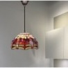 Ceiling Light Viro Red Iron 60 W 30 x 30 x 30 cm