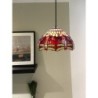 Ceiling Light Viro Red Iron 60 W 30 x 30 x 30 cm