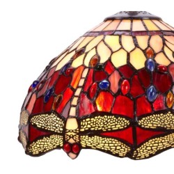 Ceiling Light Viro Red Iron 60 W 30 x 30 x 30 cm