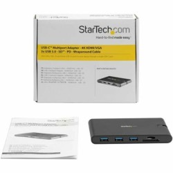 Dockstation Startech DKT30CHVSCPD         Black 88 g