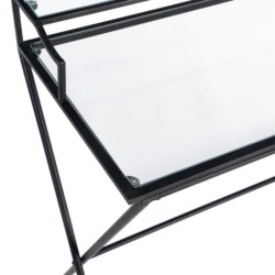 Desk Metal Crystal Iron 95 x 42 x 88 cm