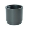 Self-watering flowerpot Plastiken Anthracite (Ø 22 cm)