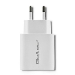 Wall Charger Qoltec 51714 White 18 W