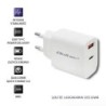 Wall Charger Qoltec 51714 White 18 W