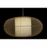 Ceiling Light DKD Home Decor White Natural Bamboo 40 W 83 x 83 x 40 cm