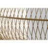 Ceiling Light DKD Home Decor White Natural Bamboo 40 W 83 x 83 x 40 cm