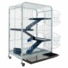 Cage Tyrol 205594 Rodents With wheels Plastic 64 x 44 x 93 cm