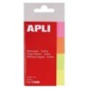 Bookmark Apli Multicolour 160 Sheets 50 x 20 mm (12 Units)