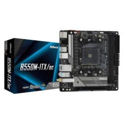 Motherboard ASRock B550M-ITX/ac AMD B550 AMD AMD AM4