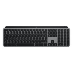 Keyboard Logitech MX Keys Black Wireless Bluetooth Grey AZERTY