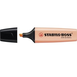 Fluorescent Marker Stabilo Boss Peach 10 Pieces