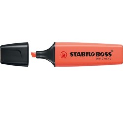 Fluorescent Marker Stabilo Boss Coral 10 Pieces