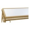 Console DKD Home Decor Mirror Golden Metal MDF Wood 122 x 31 x 72 cm