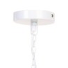 Ceiling Light Metal White 80 x 80 cm