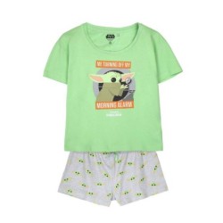 Summer Pyjama The Mandalorian Green Light Green Lady