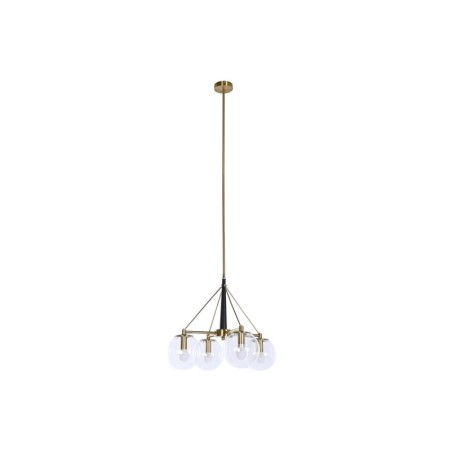 Ceiling Light DKD Home Decor 50 x 50 x 144 cm Crystal Golden Metal 50 W