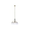 Ceiling Light DKD Home Decor 50 x 50 x 144 cm Crystal Golden Metal 50 W