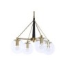 Ceiling Light DKD Home Decor 50 x 50 x 144 cm Crystal Golden Metal 50 W