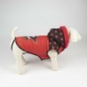 Dog Coat Minnie Mouse Black Red S