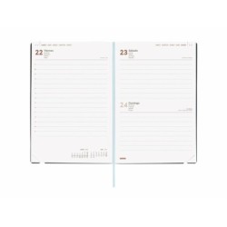 Diary Finocam Dynamic Casual 2024 acuarela Multicolour A5 14 x 20,4 cm