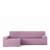 Left long arm chaise longue cover Eysa BRONX Pink 170 x 110 x 310 cm