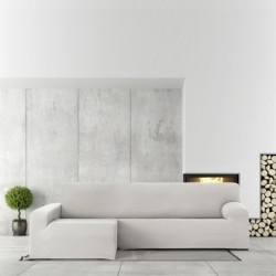 Left long arm chaise longue cover Eysa BRONX White 170 x 110 x 310 cm