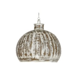 Lamp Shade Home ESPRIT Light grey Metal 60 x 60 x 60 cm