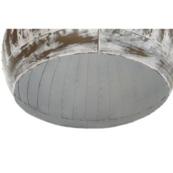 Lamp Shade Home ESPRIT Light grey Metal 60 x 60 x 60 cm