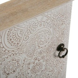 Decorative box Versa Akantha Wood (7,5 x 28 x 21 cm)