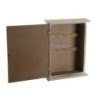 Decorative box Versa Akantha Wood (7,5 x 28 x 21 cm)