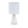 Desk lamp Versa White Ceramic 12,5 x 24,5 x 12,5 cm