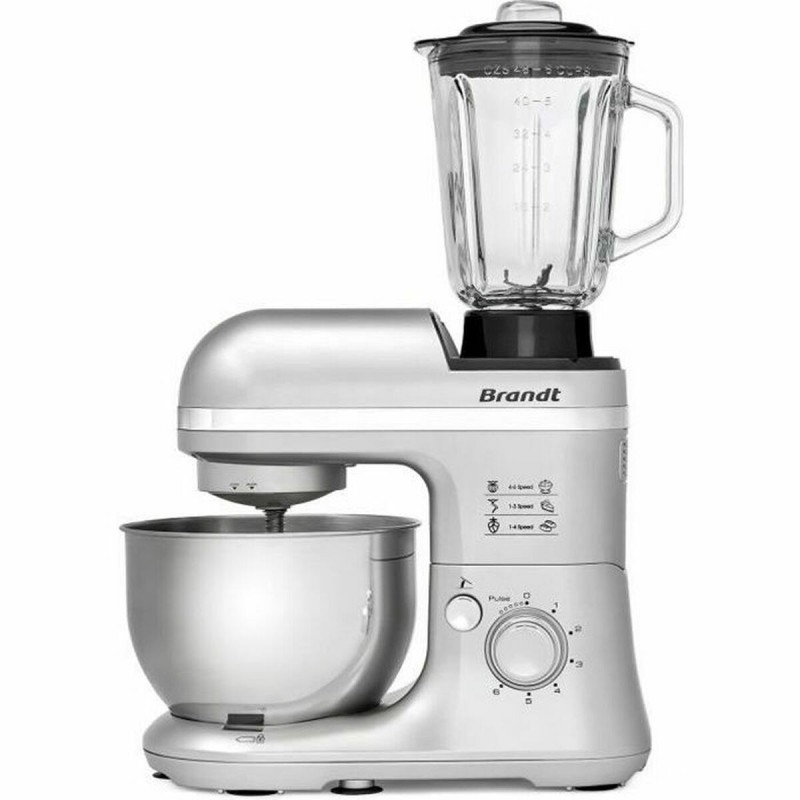 Food Processor Brandt KM650BS Grey 650 W 1,5 L 4 L