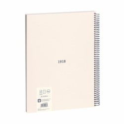 Notebook Milan 430 Beige A4 80 Sheets (3 Units)