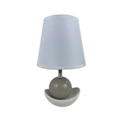 Desk lamp Versa Noela Beige Ceramic 15 x 25 x 12 cm