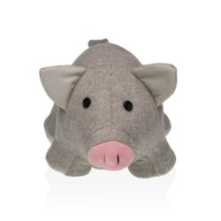 Door stop Versa Textile 18 x 15 x 24 cm Pig